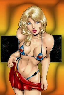 Supergirl :: superheroes :: sexy (erotic, nude, naked, hot) 