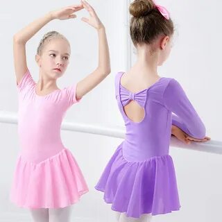 Балетное платье, гимнастическое трико для девочек, детская б
