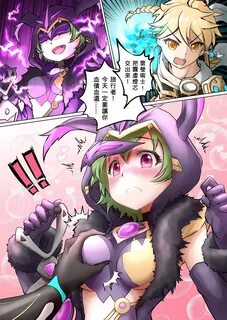 Mona Cosplays. (fatui Mage, And Lisa) : Genshin Impact 0E0