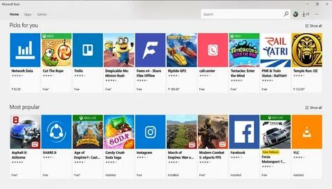 Microsoft Store updates on Windows 10 Mobile and PC with imp