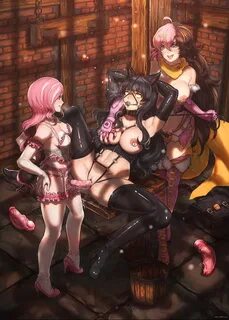 🔞 Yang and Neo dominate Blake Bondage Hentai Truyen-Hentai.c