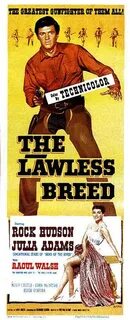 Постеры фильма Жертва судьбы 1953 (The Lawless Breed)