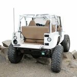 SWAG Jeep Wrangler Aluminum Drop Down Tailgate Conversion Ki