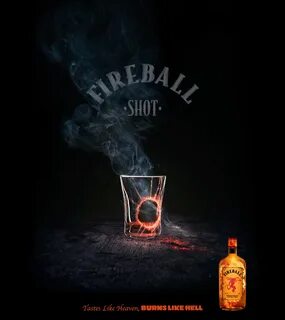Fireball Cinnamon Whisky on Behance