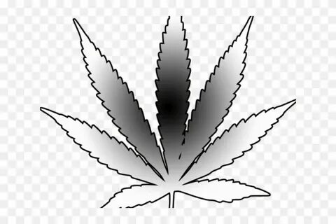 Download Weed Clipart Weed Bud - Stencil Weed Leaf Outline T