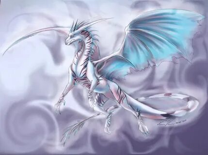 Commission) Garjzla the Ice Dragon Ice dragon, Dragon pictur