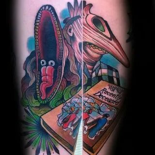 50 Beetlejuice Tattoo Designs For Men - Movie Ink Ideas