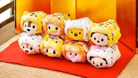 Japan Year of the Tiger Tsum Tsum Set My Tsum Tsum