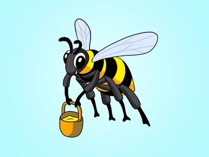 Honey Bee Drawing Cartoon at GetDrawings Free download