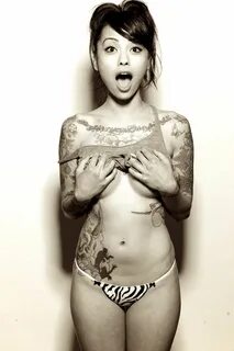 love her tattoos. wouldn't get all these but they are awesom