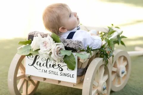 Ring Bearer in Wagon