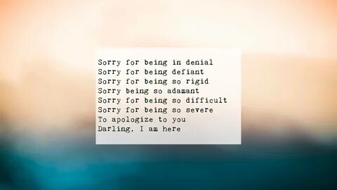 Apology Im Sorry I Lied Quotes Quotes R load