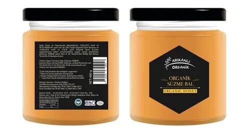 honey label design seyrandesigns