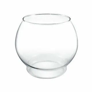 ✔ GoldFish Betta Round Bowl Tank Container Water Glass Tank 