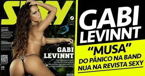 Gabi Levinnt Nua na Revista Sexy FOTOS + VIDEO Ainanas.com