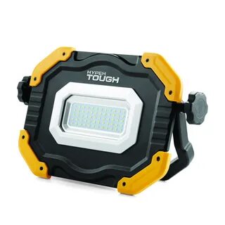 Hyper Tough 5000 Lumen Rechargeable LED Work Light,Yellow Bl