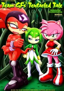 Xbooru - amy rose bbmbbf cosmo the seedrian mobius unleashed