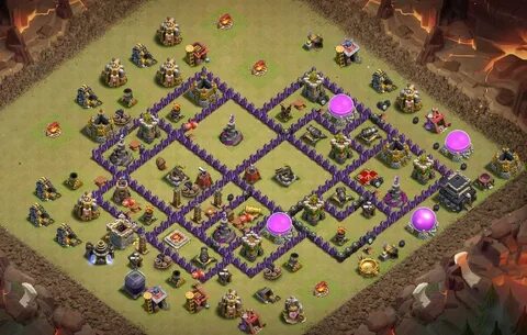 Clash of Clans 9th layout+ links to Clash of Clans bases th9