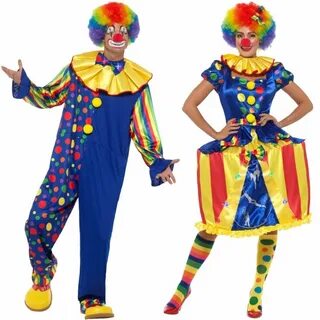 Deluxe Clown - Couples Costumes - Pirates from A2Z Fancy Dre