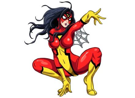 Spider Woman Transparent Background SVG Clip arts download -