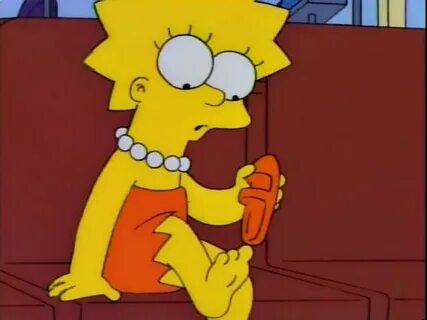 Anime Feet: The Simpsons: Lisa Simpson
