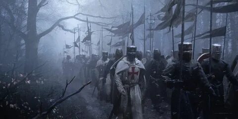Jama Jurabaev #medieval #crusaders #Crusades digital art #kn