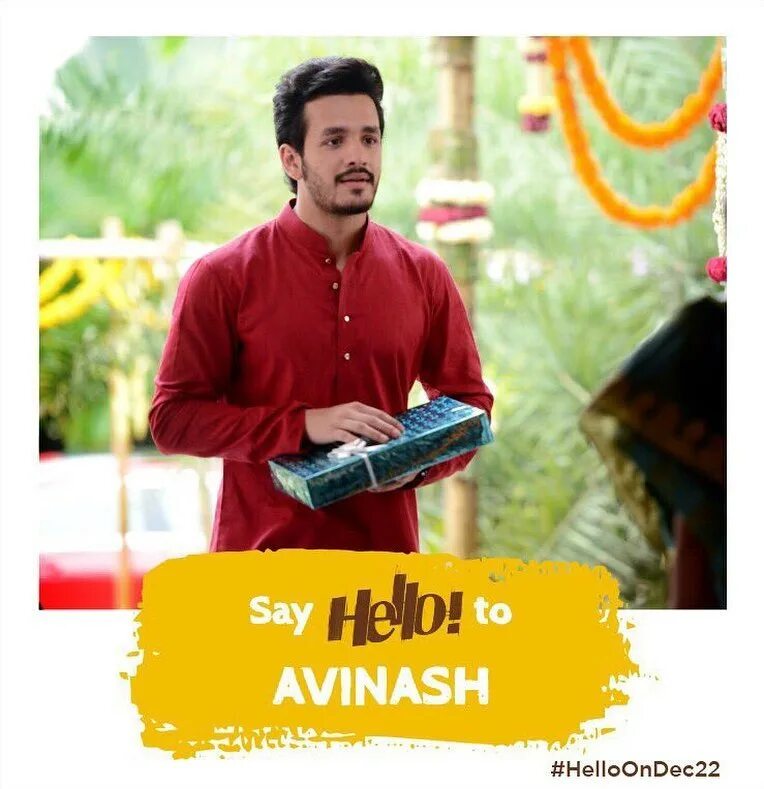 Akhil Akkineni on Instagram: "HELLO! everyone :) so it’s time to start...