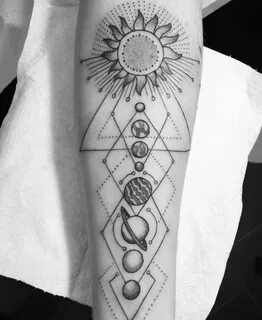 Pin by Kevin Ganier on Tattoos Solar system tattoo, Planet t