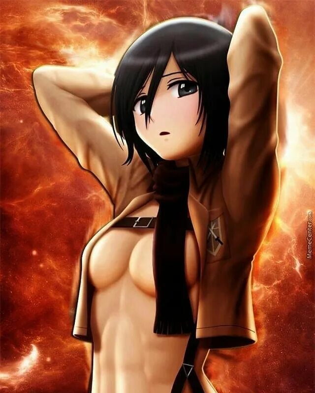 Mikasa naked