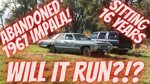 1967 Chevrolet Impala Abandoned for 16 Years! Will it Run?!?