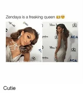 Zendaya Is a Freaking Queen Mi ISS Merica Miss Merica ACA AC
