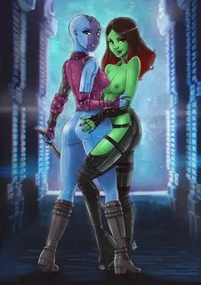 Nebula and Gamora - Steemit