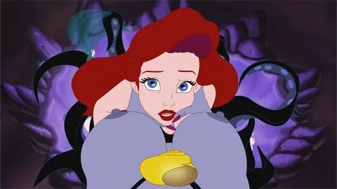 Without my little mermaid and ursula boobs meme blank