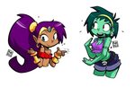 The hell's making her so nervous? Shantae Know Your Meme