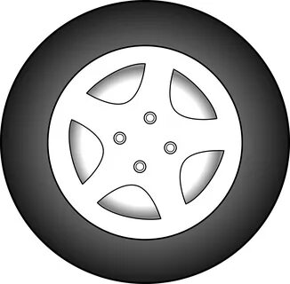 Stormcloud Wheel Clip Art - Race Car Wheel Cartoon - Png Dow