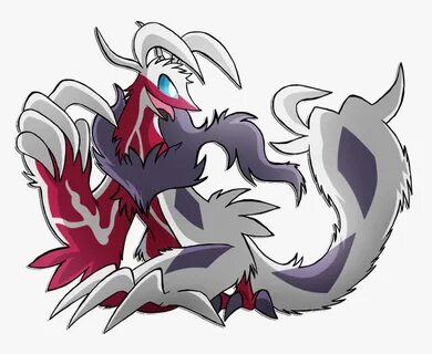 Shiny Yveltal Fan Art, HD Png Download - kindpng