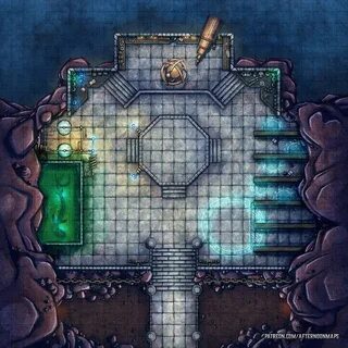 The Artificer's Workshop Dungeon maps, Dnd world map, Tablet