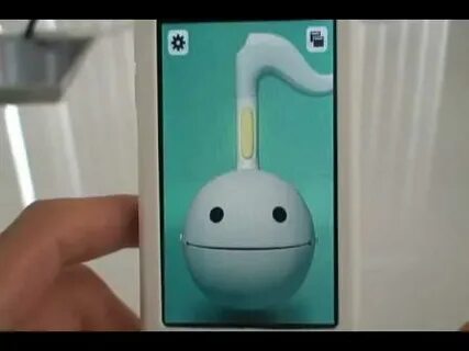 iPhone app Otamatone - YouTube