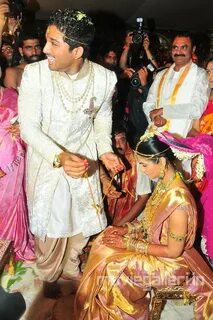 Allu Arjun Sneha Reddy Wedding Photos Pictures Images New Mo