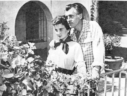 A very handsome married couple - Jean Simmons & Stewart Gr. 