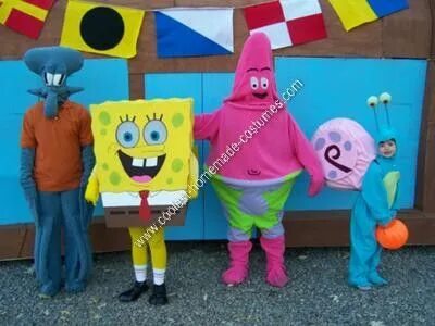 Coolest Homemade Squidward Halloween Costume Halloween costu