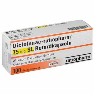 Diclofenac-ratiopharm ® 75 mg SL 100 St - shop-apotheke.com