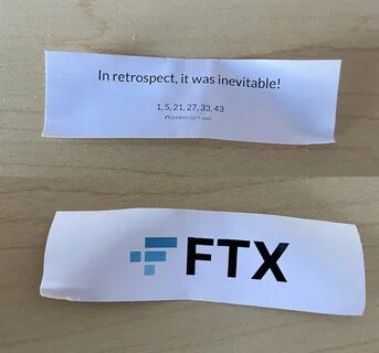 Ftx on fortune cookie