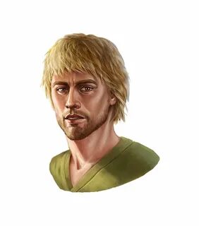 Male Human Handsome Fighter or Rogue Portrait - Pathfinder P