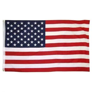 3'x5' FT U.S.A US United States American Flag Stars Brass Gr
