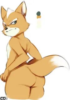 Xbooru - 1girl 2015 anthro ass big ass canine crazedg fox fo