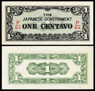 Japanese Government (Philippines)-1 Centavo (1942) The Japanese government-...