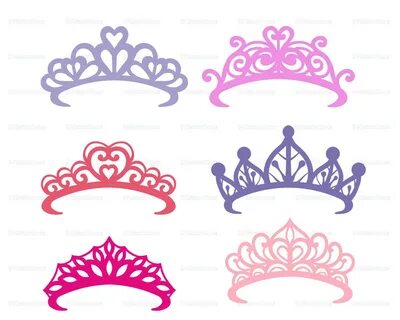 Crowns Svg Princess Crown Svg Crown clipart Eps Dxf Etsy