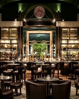 Kerrides Bar & Grill Bar design restaurant, Corinthia hotel,