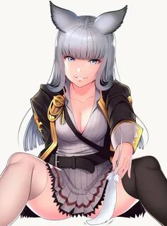 Safebooru - 1girl alternate costume animal ears belt blue ey